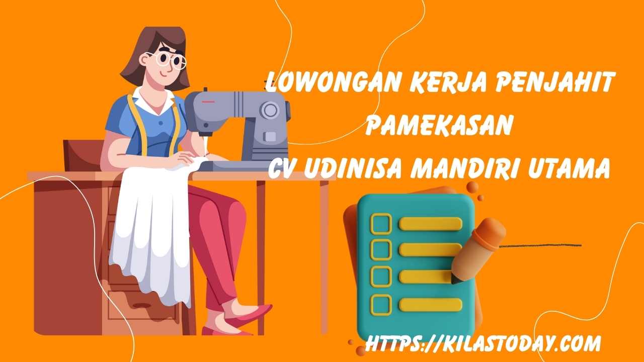 Lowongan Kerja Sebagai Penjahit Terbaru pamekasan